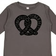 thumbnail image 4 of Inktastic Oktoberfest Pretzel Boys or Girls Long Sleeve Toddler T-Shirt, 4 of 5