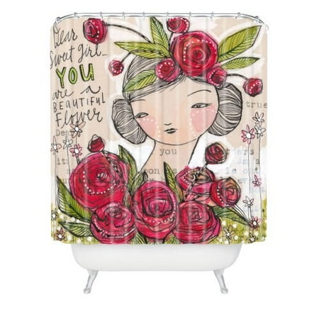 Deny Designs Cori Dantini Beauty Shower Curtain Deny Designs Cori Dantini Beauty Shower Curtain