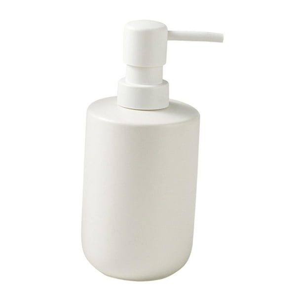 Dispensador de jabón Manual perfecl Dispensador de jabón Baño redondo blanco