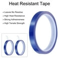 thumbnail image 3 of Uxcell Blue Heat Tape, 4 Rolls 12mmx33m 108ft High Temperature Heat Resistant Tape for Sublimation, 3 of 6