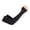 Black, variant on 1Pair Cooling Arm Sleeves UV Sun Protection Compression Sleeves for Men Women with Thumb Hole Great for Travel Sports Outdoor Running Cycling Fishing Driving Hiking