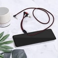 thumbnail image 3 of 90 Degree 3.5mm Male to 2 RCA Male Cable Right Angle Stereo AUX Y Splitter Cord Microphone Jack Plug for Laptop 1m, 3 of 5