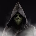 thumbnail image 5 of Máscara de disfraz Trick Or Treat Studios Glowin Ghoulies Skull, 5 of 5