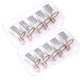 thumbnail image 3 of 10 puntas de extensión de uñas reutilizables para uñas acrílicas/gel UV, protector de guía de formas, herramienta de bricolaje, plata brillar Juguete, 3 of 3
