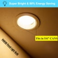 thumbnail image 2 of PAR30 Flood Light Bulbs Outdoor Indoor Dimmable, 75W Equivalent(12W),Soft White LED Bulb, Waterproof, E26 Medium Base, 4Pack, 2 of 6