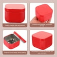 thumbnail image 4 of Shisuyan Petites Boîtes Métalliques Rouges 2 Pcs 2.2x2.2in, 4 of 8