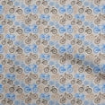thumbnail image 1 of oneOone Polyester Spandex Gray Fabric Travel Sewing Material Print Fabric By The Yard 56 Inch Wide, 1 of 4