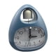 thumbnail image 5 of Reloj despertador nórdico con números arábigos, escultura de escritorio, sin tictac, con luz nocturna Azul, 5 of 9