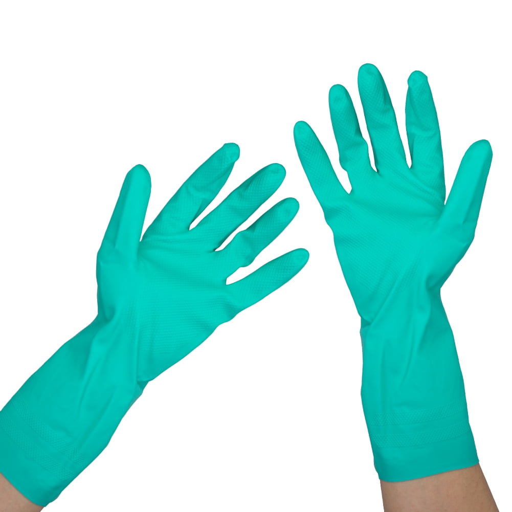 Herwey Nitrile Chemical Resistant Gloves Acid Alkali Oil Resistant