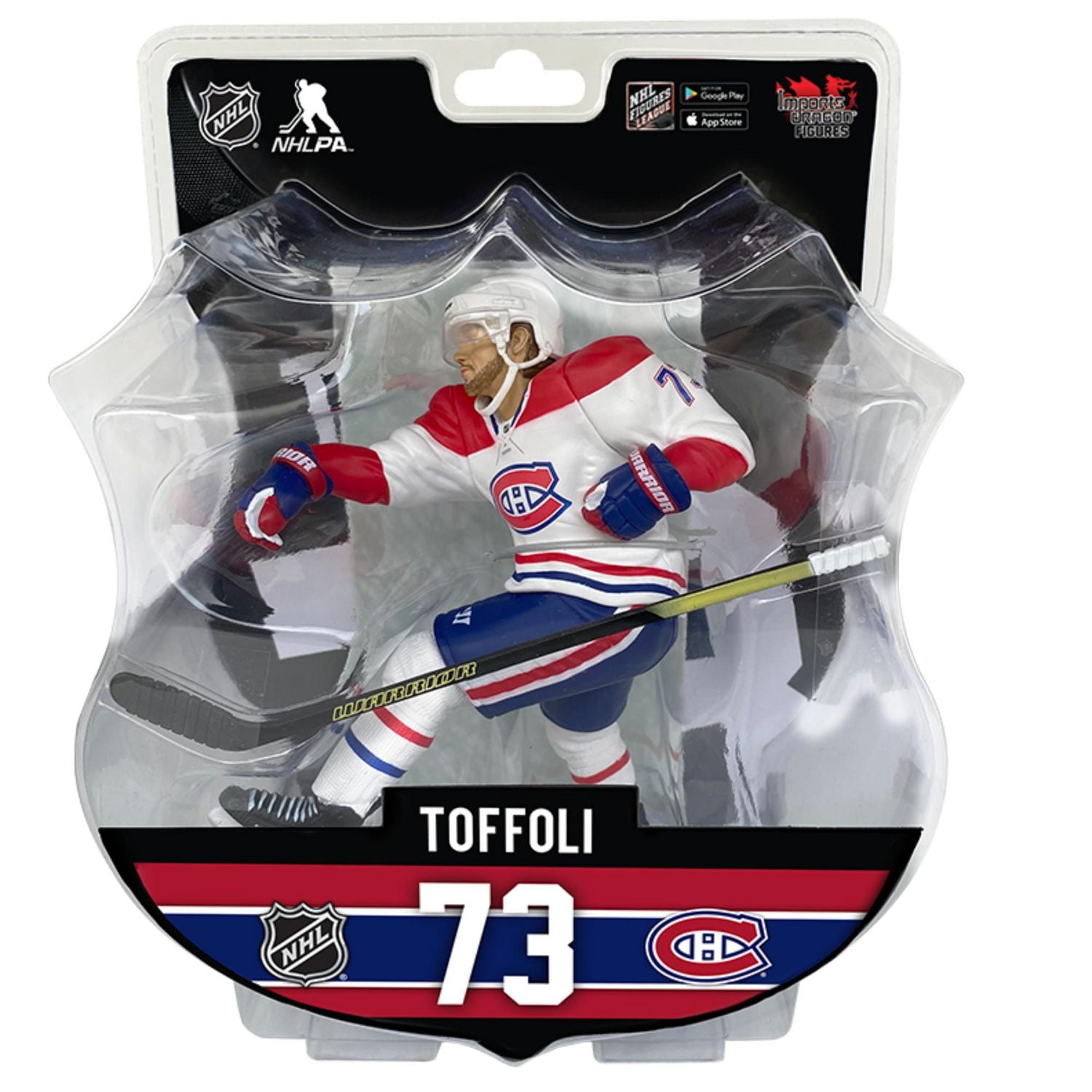 Figurines LNH - Tyler Toffoli - Canadiens de Montréal - Figurine 6 Pouces