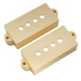 thumbnail image 4 of Musiclily Pro Plastic Precision Bass Pickup Covers Set for Fender Precision Bass, Cream (Set of 2), 4 of 5