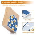 thumbnail image 5 of Yayeee Napkin Holder for Table Kitchen Paper Tissue Organization, Cute Fried Eggs, 5 of 8