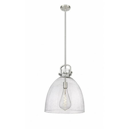 

Innovations Lighting - Newton Bell - 1 Light Stem Hung Pendant In Industrial