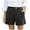 Black, variant on Riforla Women Stretch Twill Shorts Summer Stretchy Jean Shorts Casual Chino Shorts High Waist Denim Shorts for Women Light Pink L