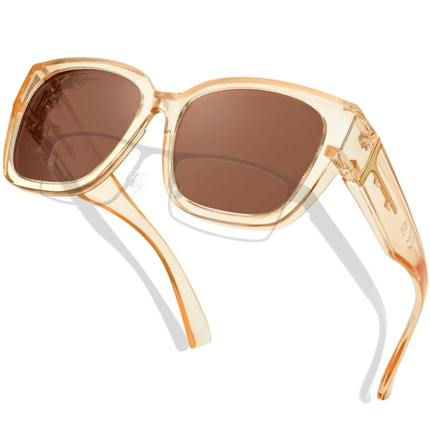 Lentes de Sol KANASTAL Polarizados UV400 para Usar Sobre Gafas Unisex