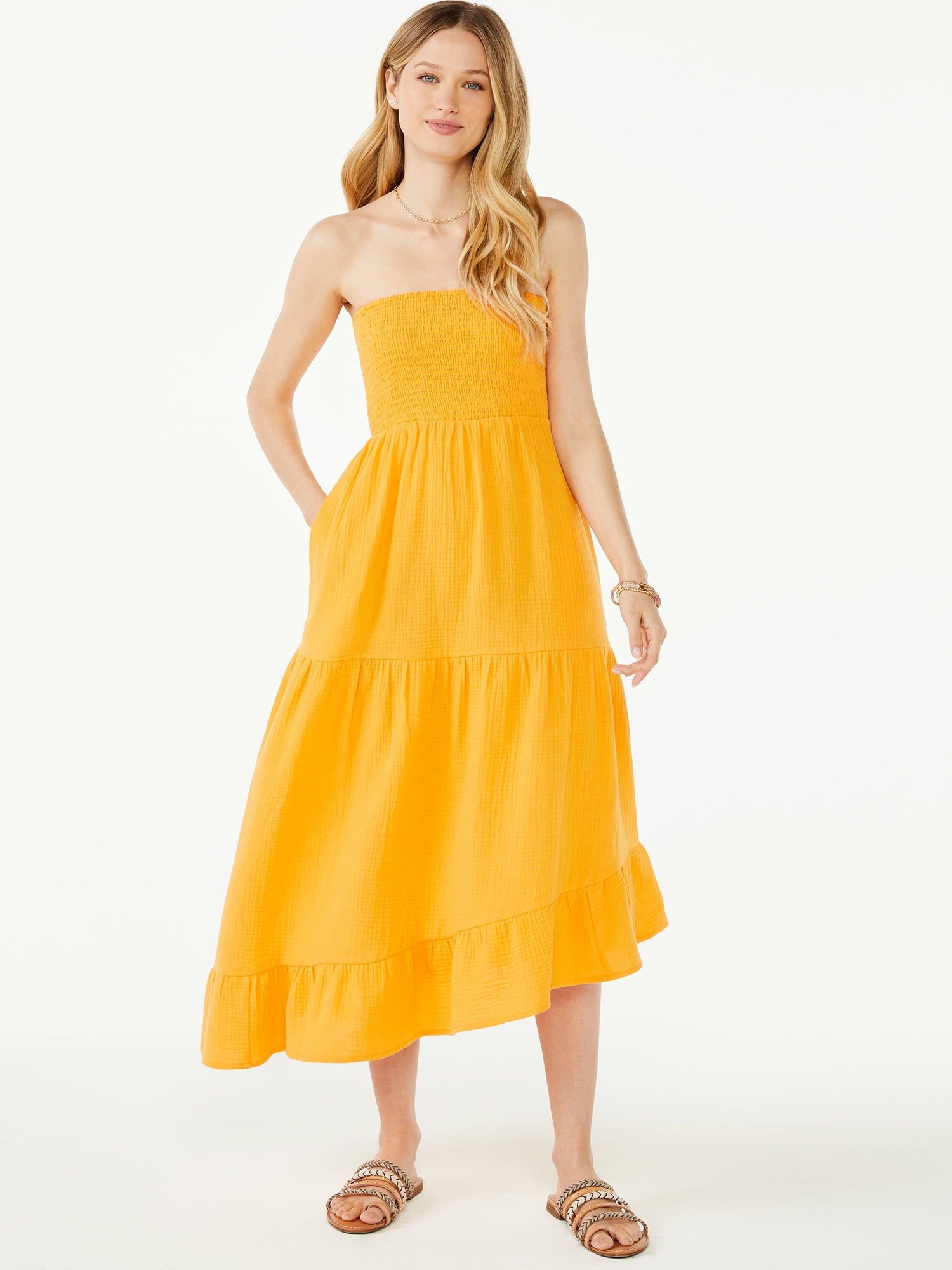 scoop dress walmart