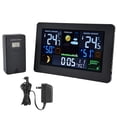 thumbnail image 2 of Digital Color Weather Station with Large Number Display, Backlight, , Hygrometer, Alarm Clock, Weather Station Color Display Clock for Home, Office, 2 of 7