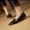 Black, variant on YOUYEDIAN Loafers for Women Fall Pointed Toe Fashion Block Heel Versatile Slip On Flats Casual Comfortable Outdoor Dress Shoes