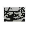 thumbnail image 4 of Meyda Tiffany 124963 35" W X 34.5" H Canoe At Lake Arched Fireplace Screen - Black, 4 of 5