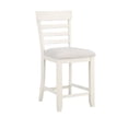 thumbnail image 2 of Steve Silver Hyland Off White Wood Counter Chair, 2 of 8