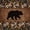 Brown Khaki Black, variant on Castle Fairy Rustic Black Bear Twin Sheets 3pcs,Camo Autumn Leaves Bedding,Brown Khaki Black,1 Fitted Sheet, 1 Flat Sheet and 1 Pillowcase