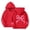 Red, variant on GiLiling Bow Hoodie for Girls, Kids Graphic Cute Leopard Print Sweatshirt, Casual Pullover Hoodie, Long Sleeve Crewneck Top (Green, 7-8 Years)