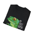 thumbnail image 4 of Humorous Amphibians Enthusiasts Illustration Pun Funny Frog Devotee Graphic Gag Men Women Unisex Softstyle T-Shirt, 4 of 4