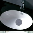 thumbnail image 3 of Inteprter Tapa de escurridor Recableght, colador de bañera de fregadero, tapón de silicona, tapa de escurridor, accesorios de baño duraderos y Juegos de accesorios de baño gris Inteprter HA9138-01B, 3 of 6
