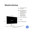 thumbnail image 3 of HP 21.5" FHD All-in-One Laptop Desktop Computer, Intel Quad-Core Processor, 8GB RAM 640GB Storage (128GB SSD+512GB External), Windows 11, Wired Keyboard & Mouse, PLUSERA Earphones, Cashmere White, 3 of 5
