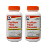 Quality Choice Psyllium Fiber Capsules, Plant-Based Soluble Fiber for Regularity Support, 320 Count Pack of 2