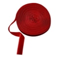 thumbnail image 2 of Clearance Red Velvet Ribbon Roll, Single-Sided Soft Craft Ribbon for Gift Wrapping Bow Making Christmas DIY Decor, 2 of 5