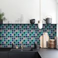 thumbnail image 2 of 10PCS Self Adhesive Tile Stickers 10x10cm Wall Stickers Kitchen Tile Stickers, Tile Sticker Adhesive Tile Sticker for Home, Kitchen, Bathroom, 2 of 5