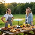 thumbnail image 7 of Fly Repellent Fan, Spinner Fly Fan for Indoor/Outdoor Table with Light, Safe 360° Rotating with Hanging Hook, Keep Flies Away for Restaurant, BBQ, Events, Party, Picnic, 7 of 7