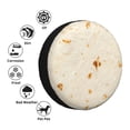thumbnail image 4 of Goofa Pita Tortilla Pattern Universal Tire Cover for Jeep, SUV, Truck, and Trailer – Waterproof, UV-Resistant,Easy to Install, Fits 14"-17" Tires-14 inch, 4 of 6