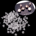 thumbnail image 2 of JZROCKER 100 Pcs Clear Earring Back Pads Cushions Silicone Pads for Clip-on Earrings, 2 of 8