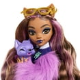 thumbnail image 4 of Monster High Clawdeen Wolf Fashion Doll with Pet Dog Crescent, Backpack and Other Accessories, 4 of 8