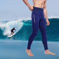 thumbnail image 4 of Pantalones de neopreno para hombre, mallas de neopreno de 2mm para hombre en agua fría, mallas de buceo, snorkel, surf, ejercicio libre, - Blue, XL SG, 4 of 8