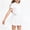 White, variant on Lutiedan Girls Skirts Skorts Elastic Flared Baby Flowy Tennis Athletic Skirts Skorts for Girls with Bowknot
