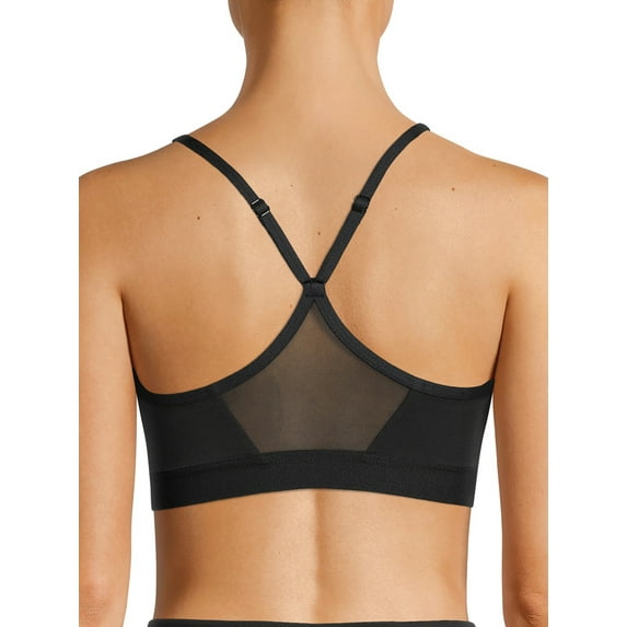 Athletic Works Women's Racerback Sports Bra, Sizes XS-XXXL