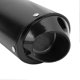thumbnail image 2 of Silencieux d'échappement noir 32 mm/1,3 po pour motos tout-terrain, pit bike, 90 cc, 110 cc, 125 cc, 150 cc et 160 cc, 2 of 4