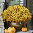 thumbnail image 4 of 10 Bundles Artificial Flowers for Outdoors, UV Resistant Fake Flowers with Plastic Plants, Faux Silk Flowers for Outside Window Box Front Porch Hanging Planter Decor-Purple, 4 of 5