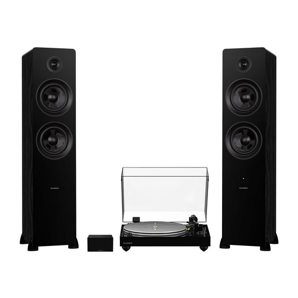 Fluance RT85N Vinyl Turntable, PA10 Preamp, Ai81 Powered Floorstanding