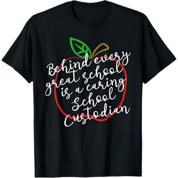 School Custodian Appreciation Gift T-Shirt