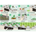 thumbnail image 2 of iFarm Hydroponics Growing System 28 Pods Indoor Garden with App Control 35W LED Grow Light, Water Shortage Alarm, Silent Pump, Complete Kit for Family Gardening (Seeds & Nutrients Not Included), 2 of 10