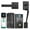 Black, variant on Keyless Entry Door Lock with Handle, Fingerprint Smart Door Lock with WiFi, Keypad & App Control for Front Doors