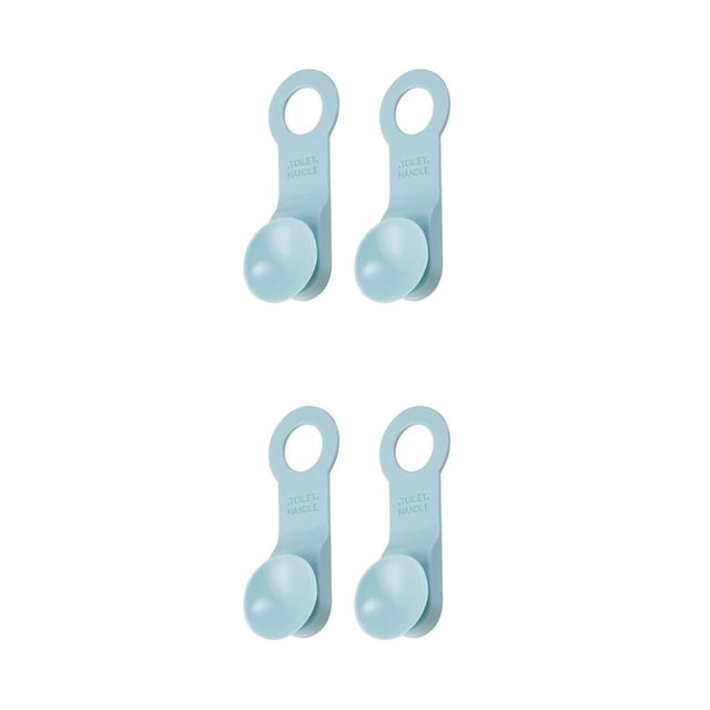 Yuarrent Paquete de 2 elevadores de asiento de inodoro, manija de tapa de ventosa, soporte de elevación Universal, accesorio portátil extraíble y Type3 NO3 Yuarrent CBP493624
