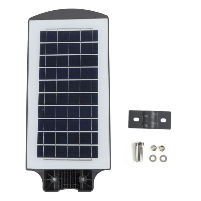 Luz de calle, luz solar de calle de 60 W y 7500 K, luz solar resistente al agua, rendimiento sólido