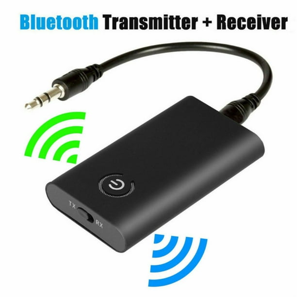 lastig Supersonische snelheid kanker Wireless Bluetooth 5.0 Transmitter & Receiver A2dp Audio 3.5mm Jack AUX  Adapter - Walmart.com