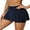 Dark Blue, variant on ALove Ruffled Swim Skirts For Women High Rised Solid Swim Bottoms With Pockets