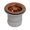 Polished Copper, variant on 2" Basket strainer